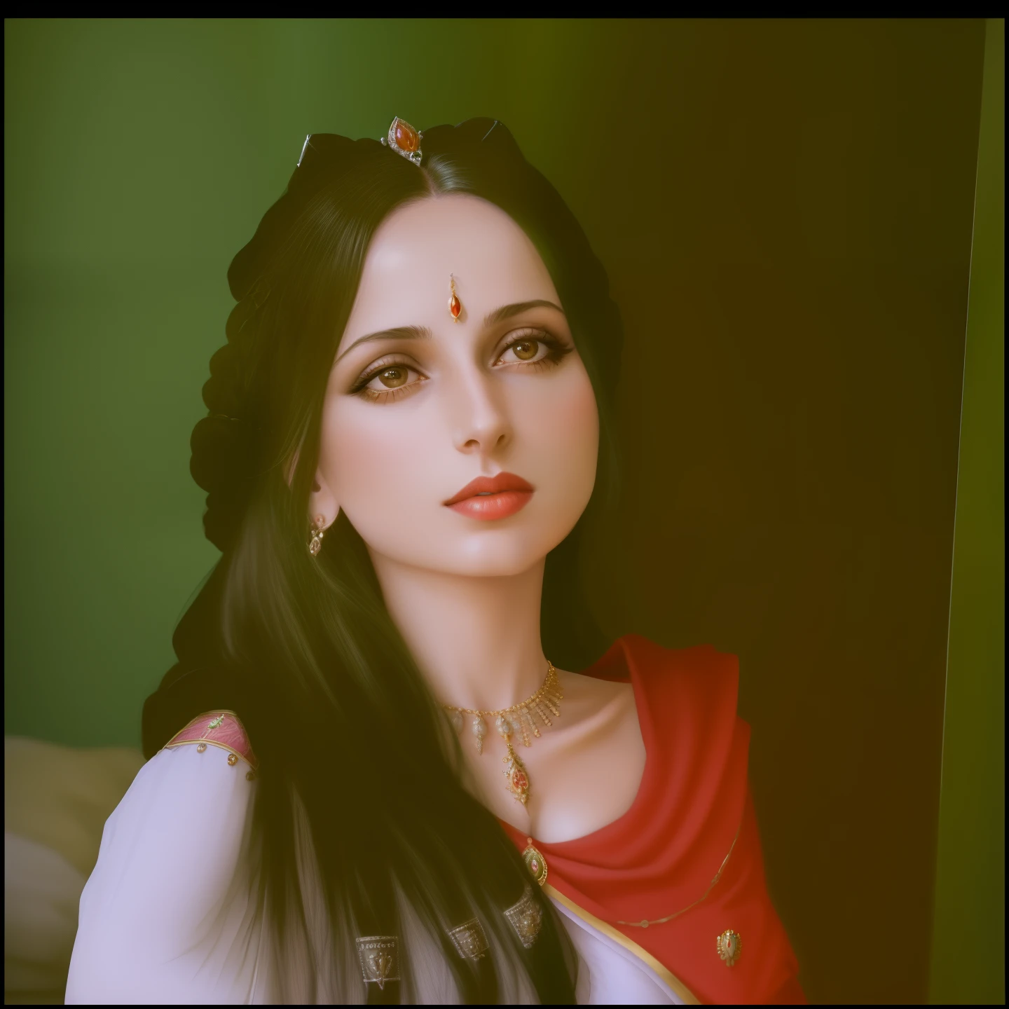 1 girl,Wearing jewellery, looks like queen, change dress with Italian Ancient queen dress, high resolution,DSLR, ultra quality