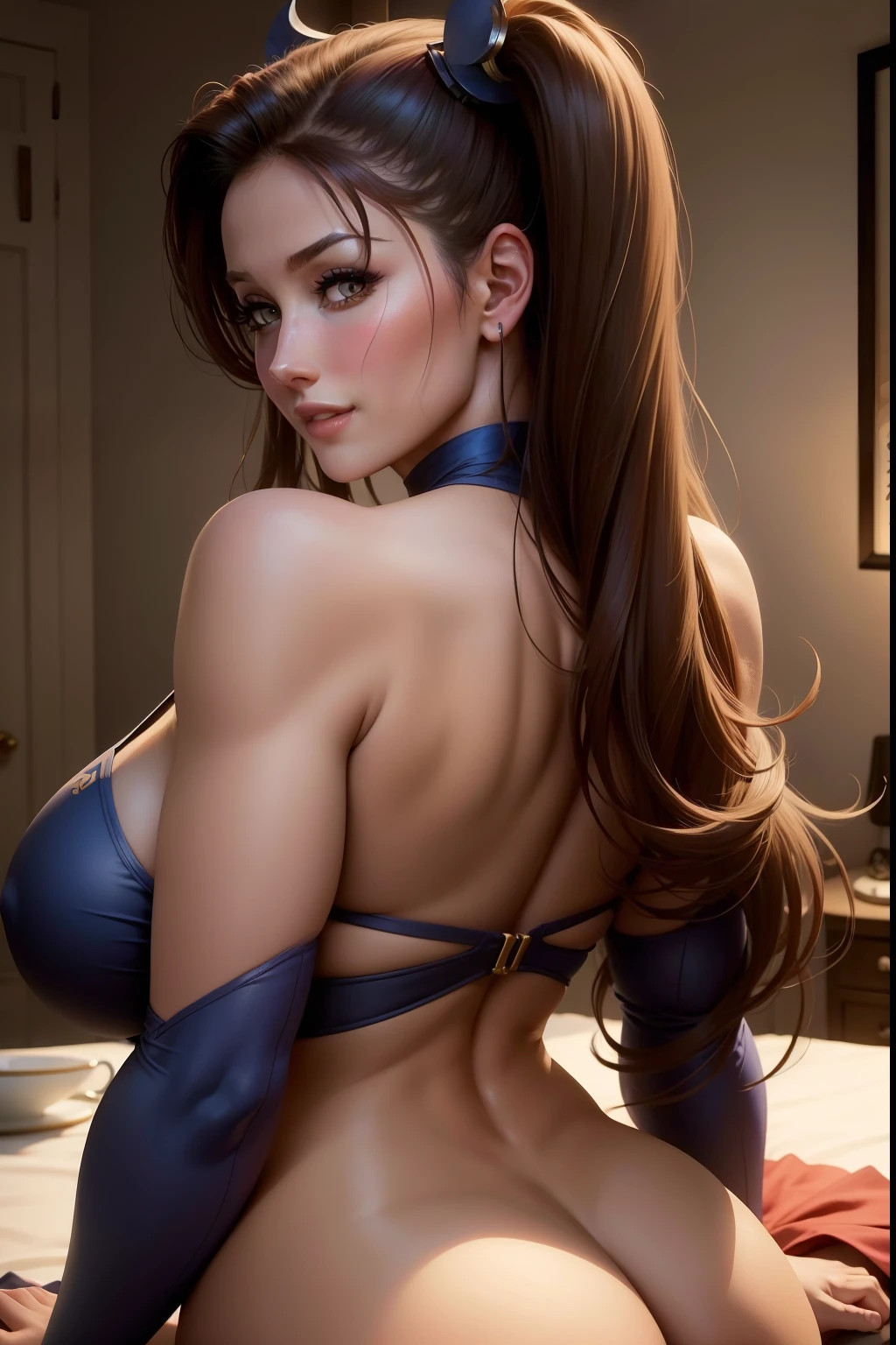 lucy pinder, portrait, smiling, sexy, back, chun-li, hot