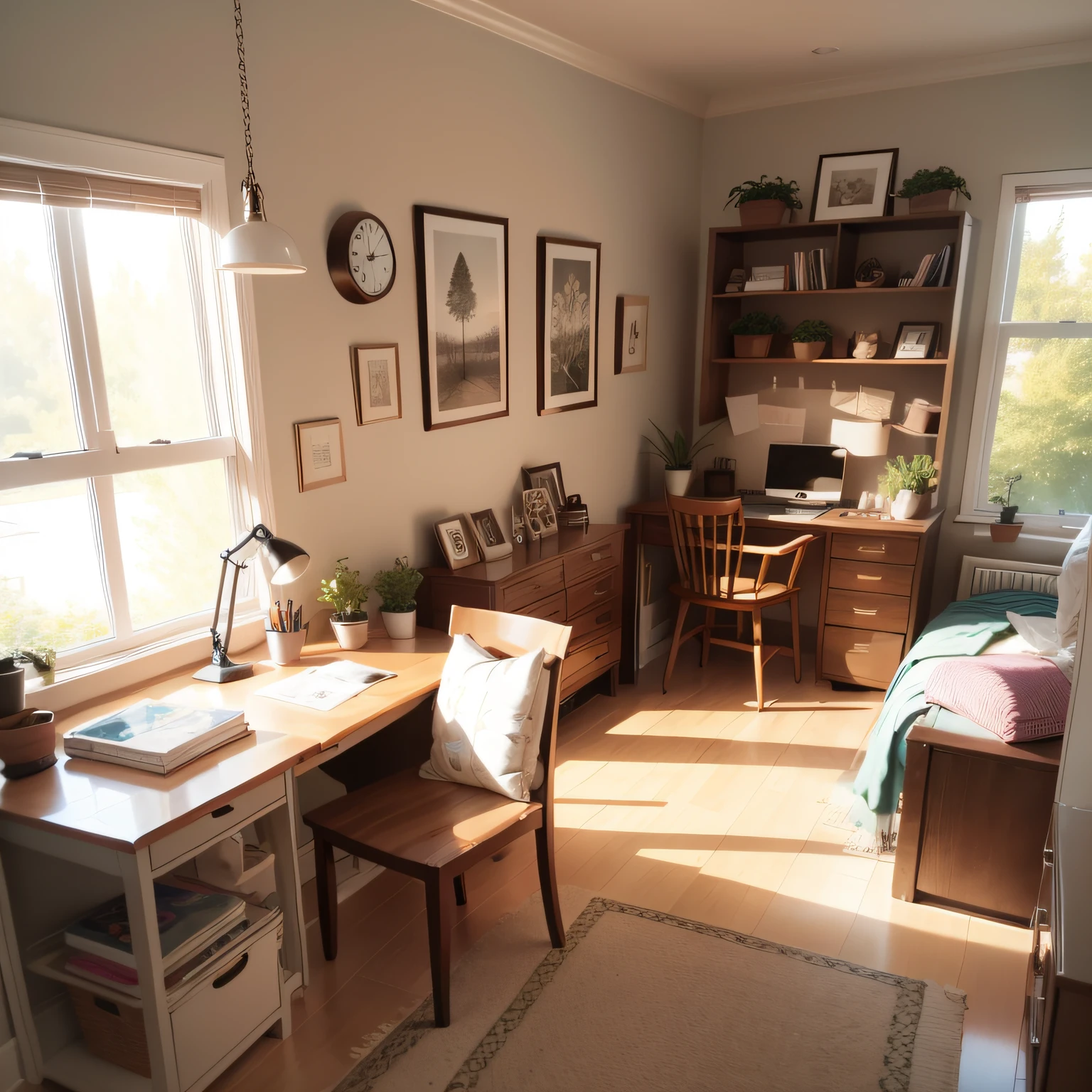 Study decorating with Adding a Personal Touch