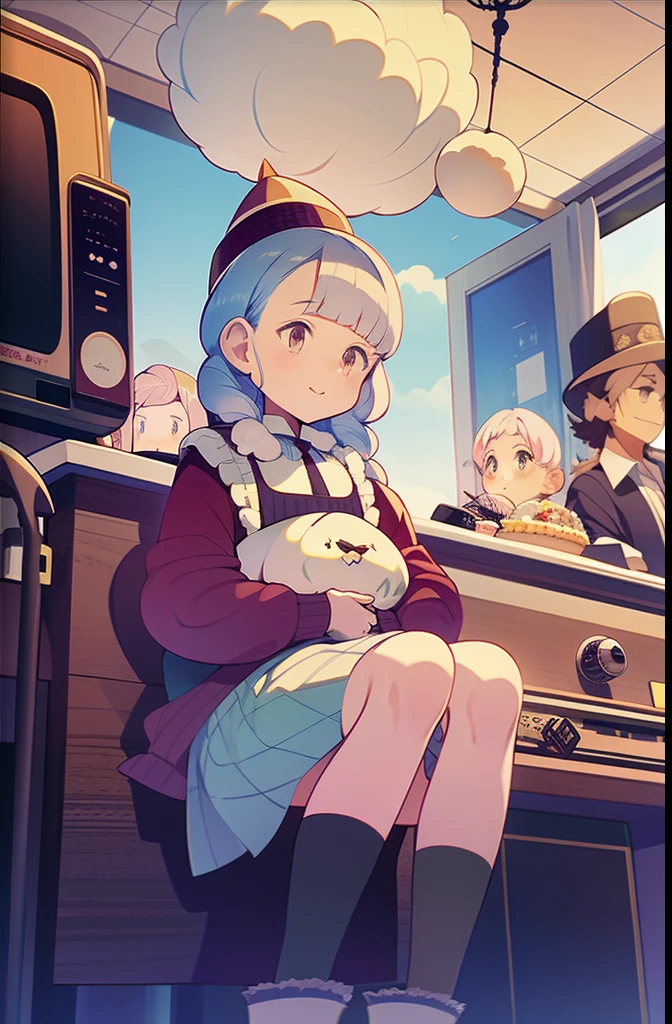 Loose fluffy colored child Gender unknown cute little Yumekawa
former times