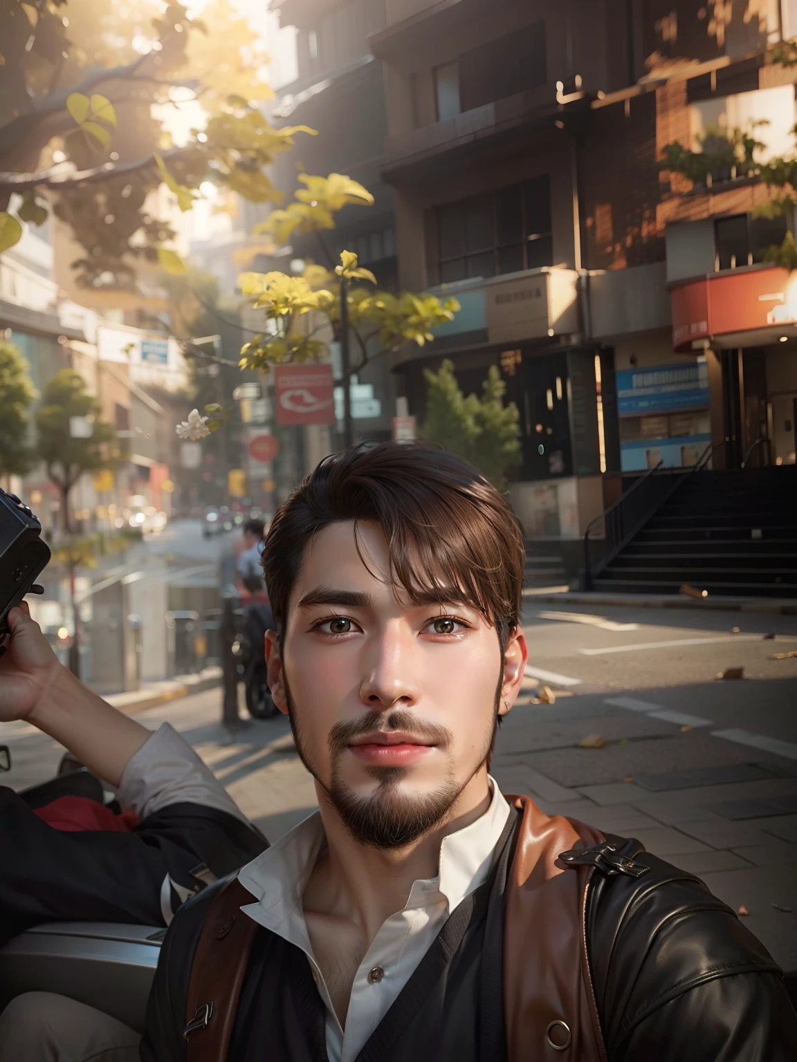 Change Background handsome boy realistic face 8k ultra realistic