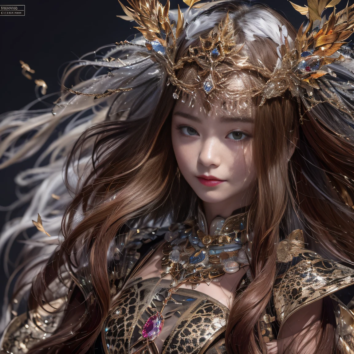 32K gradient glass texture（tmasterpiece，k hd，hyper HD，32K）Short burgundy hair，Short flowing hair，Onsen District，Flame Girl ，Yao Lang protector （realisticlying：1.4），Python pattern robe，Black gold master Kawashima work headdress，Snowflakes fluttering，The background is pure，Hold your head high，Be proud，The nostrils look at people， A high resolution， the detail， RAW photogr， Sharp Re， Nikon D850 Film Stock Photo by Jefferies Lee 4 Kodak Portra 400 Camera F1.6 shots, Rich colors, ultra-realistic vivid textures, Dramatic lighting, Unreal Engine Art Station Trend, cinestir 800，Hold your head high，Be proud，The nostrils look at people，Short burgundy hair