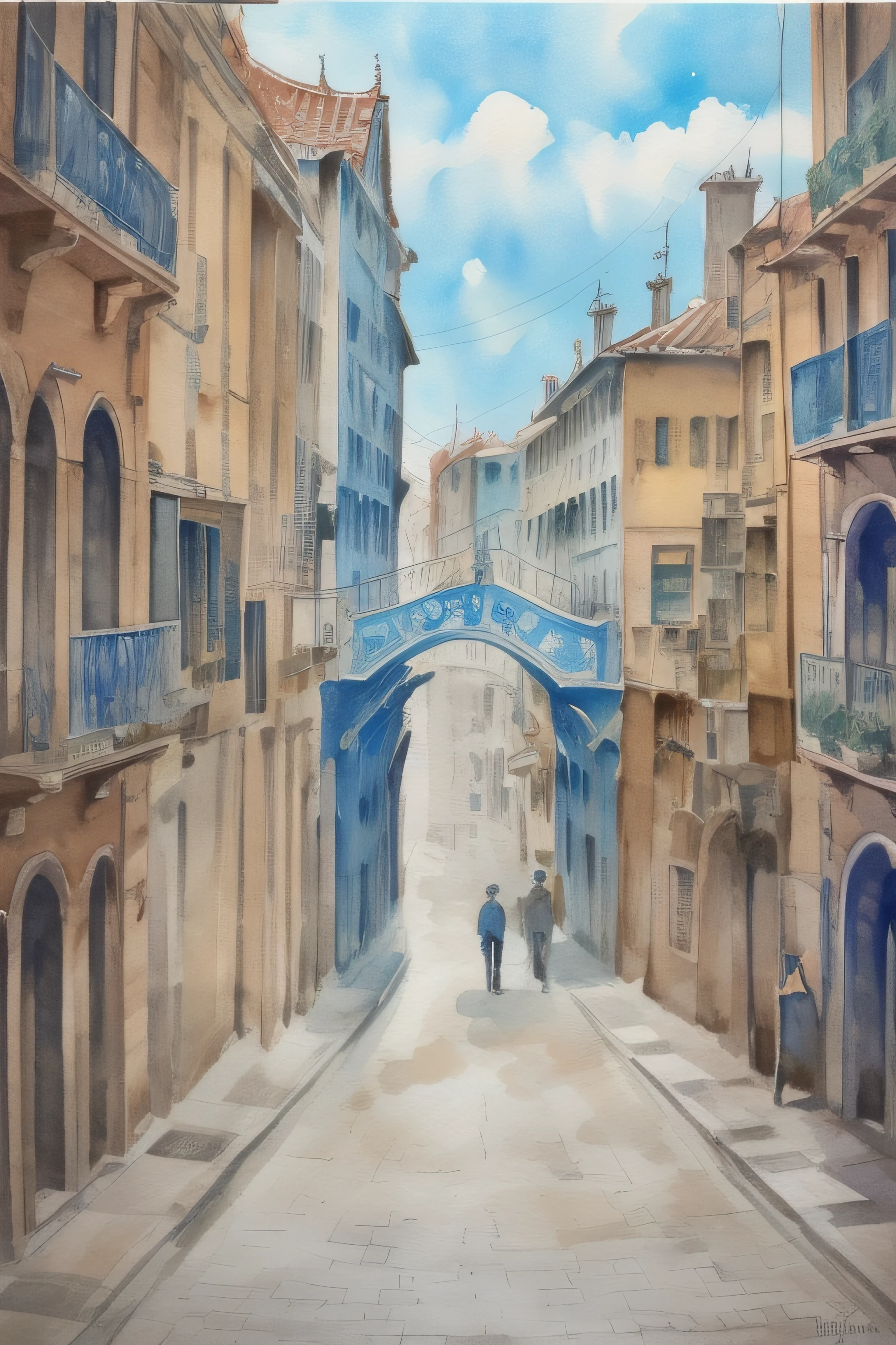 white and black photos of a city with a blue water, in the style of contemporary collage, , album covers, fluid, high detailed, masterpiece ofwatercolor painting, relief, Very detailed.