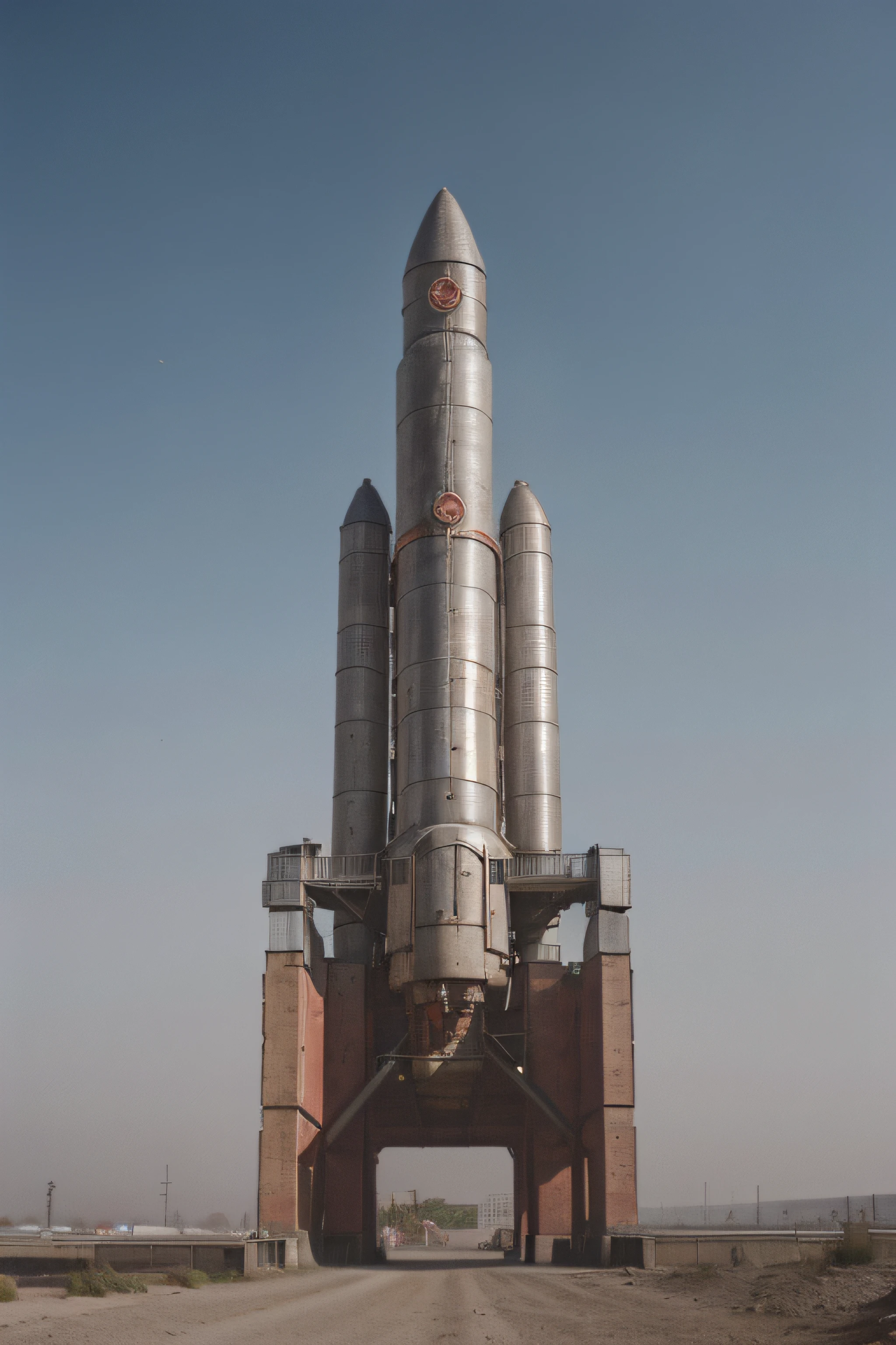 (masterpiece),(high quality), plan of the city, aargsitemap, aargdetailmap, retro, (soviet), (megastructure), low saturation, dirt futuristic, concrete and shiny metal, desert, fog, mist, rocket, fujifilm, photorealistic, details