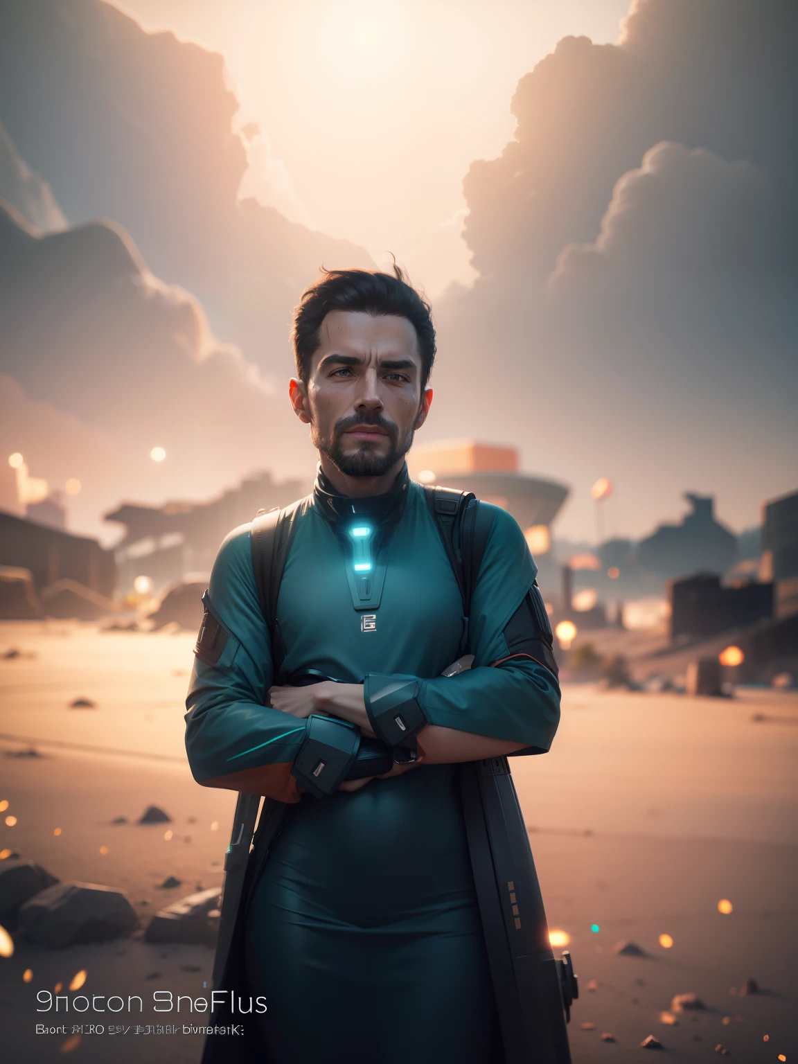 Futuristic background realistic face 8k ultra