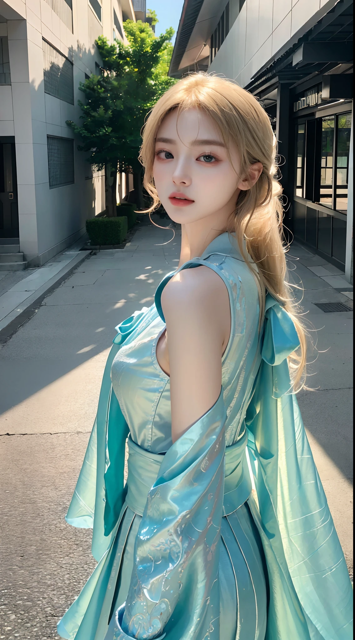 ((high quality, masterpiece:1.4)), 1girl, ((elegant, majestic, beautiful, korean, upper body, street clothes:1.4, pretty face, noon, street background:1.2)), absurdres, high details, intricate, intricate details, sharp focus, screen space reflextions, RTX, edge lighting, rim light, rim lighting, best lighting, 8K, HD, Full-HD, Ultra-HD, Super-Resolution, Megapixel, Refreshing, Lumen Reflections, TXAA, De-Noise, Shaders, Post Processing, Post-Production, insanely detailed and intricate, hypermaximalist, hyper realistic, super detailed