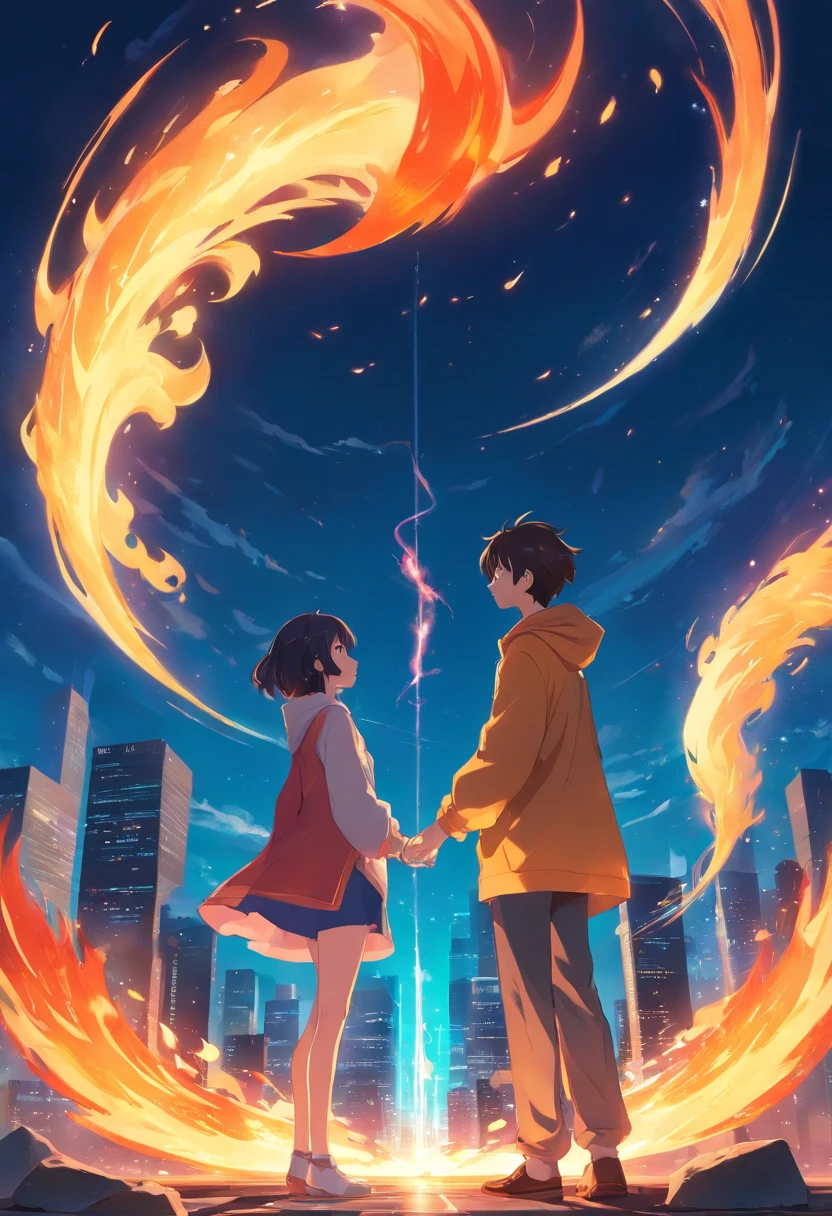 masterpiece, Best quality at best, (Highly detailed CG unit 8k wallpapers) (Best quality at best), (Best Illustration), (best shadows) People hugging and celebrating together
