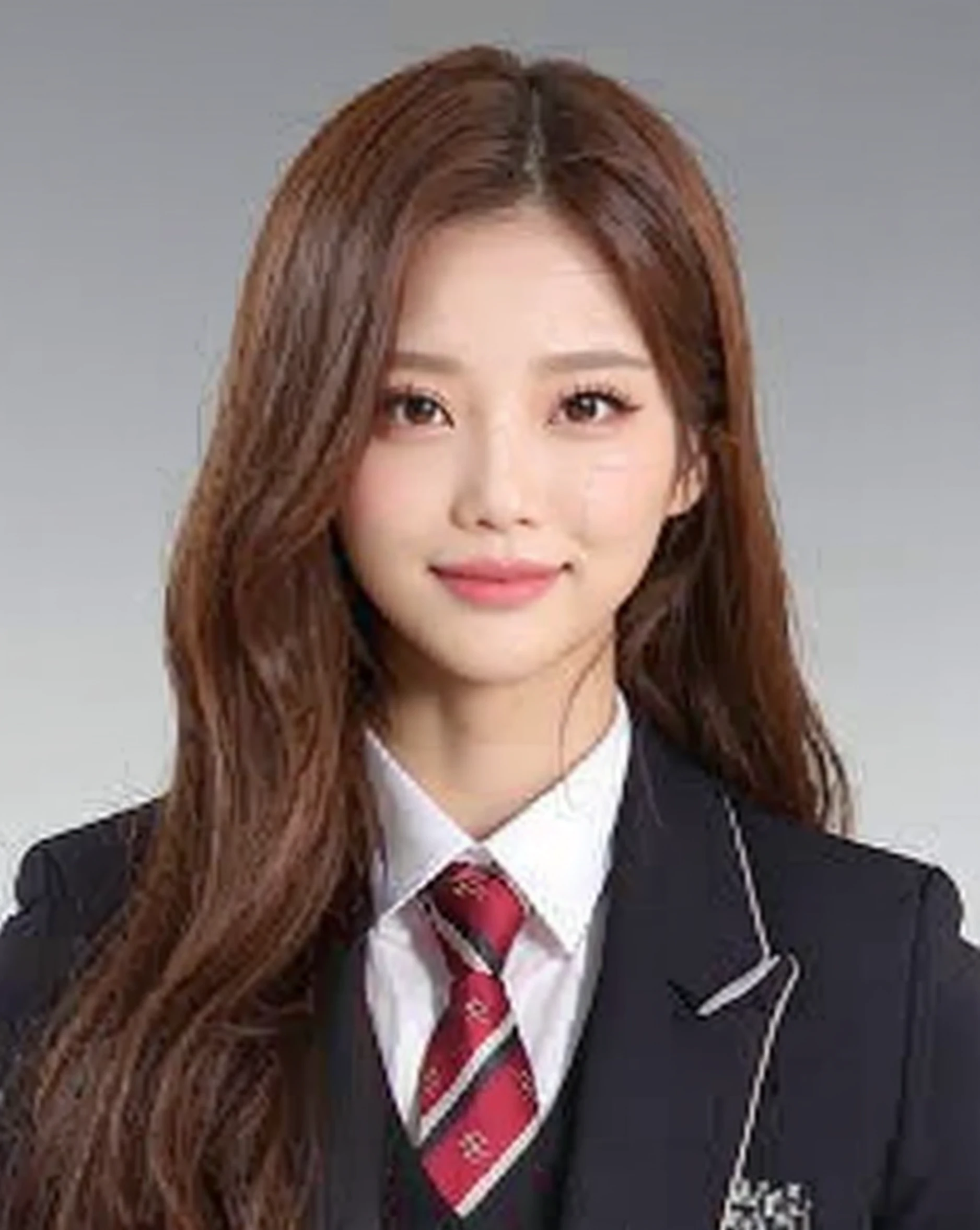 Woman in black jacket and red tie, jaeyeon nam, Kim Do-yeon, tzuyu from twice, Jinyoung Shin, park ji-min, portrait of jossi of blackpink, Choi Hong Hwa, lee ji-eun, lee ji - eun, Korean Idol, jossi of blackpink, blackpink jennie, kwak ji young, Hwang Se - On