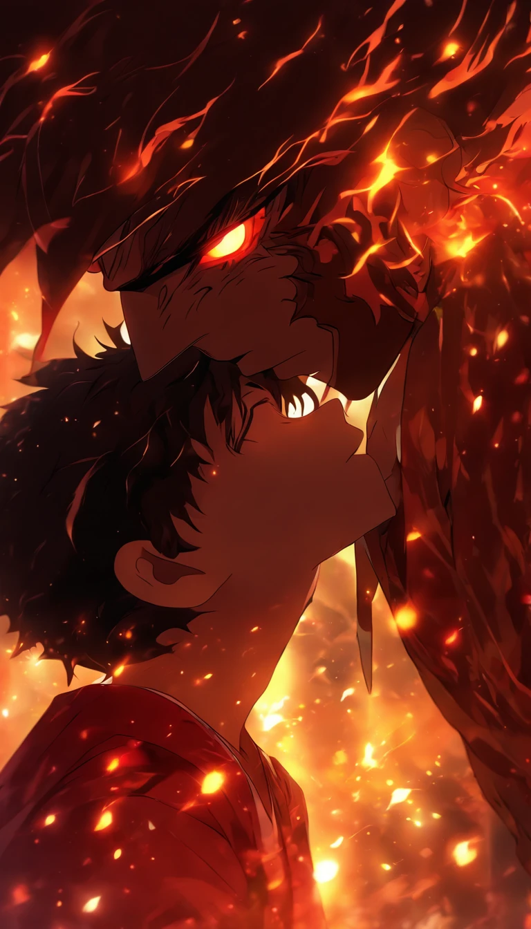 A young boy with devil-like wings is wearing a hero suit,Mouth wide open with expression of pain,Sweating and drooling profusely,Semen dripping from his huge erect penis,A strong, well-trained body like a bodybuilder,A large amount of ,Orgy,self-sucking,Masturbation,Hero Suit,Crying face,Devil Body,Biggest muscles、Across the muscle,Face facing up,rape,dorsal position,The people around him are being brainwashed by Venom.,