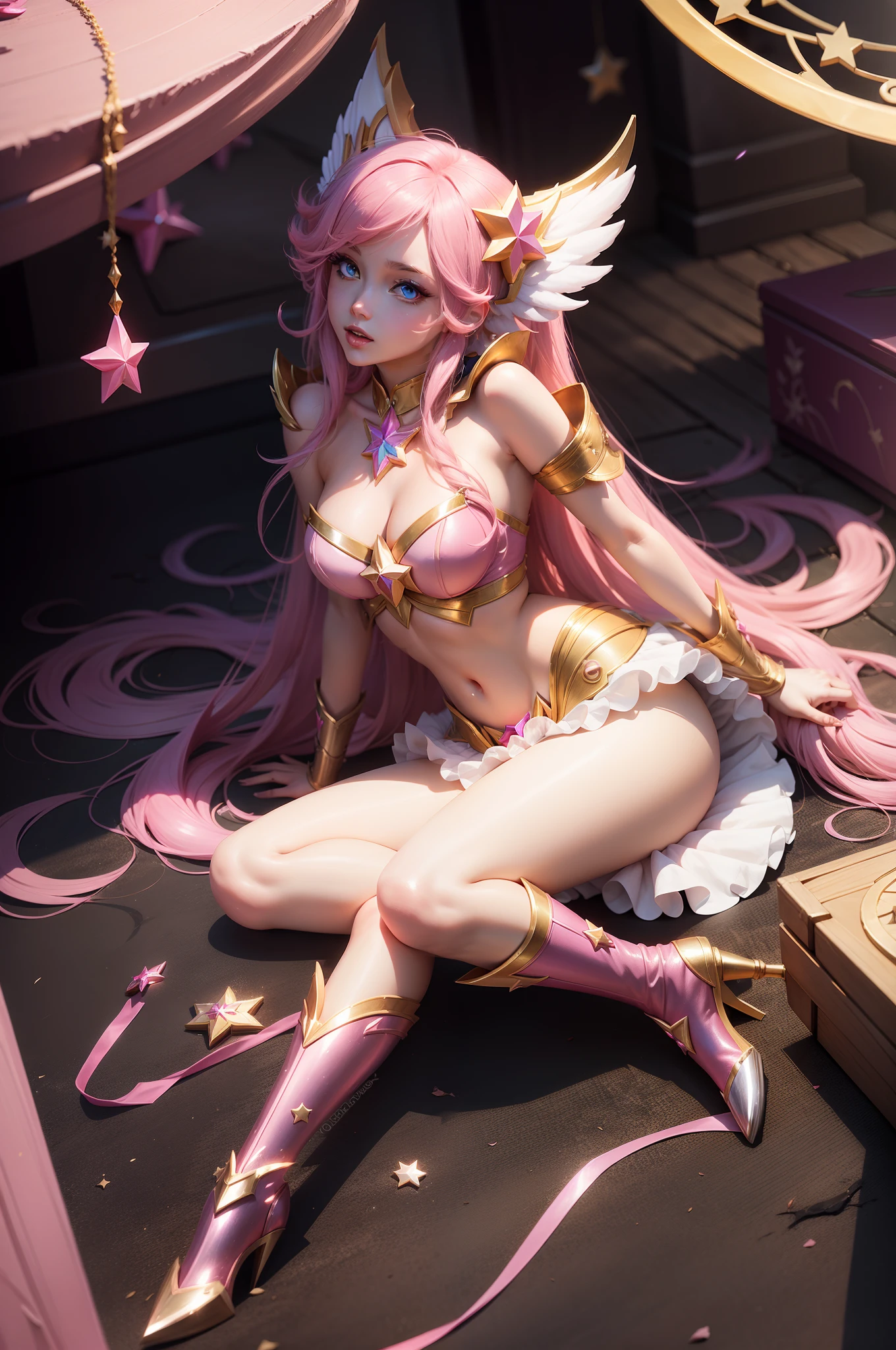 Seraphine Pink Star Guardian, League of Legends, Seraphine, Star Guardian