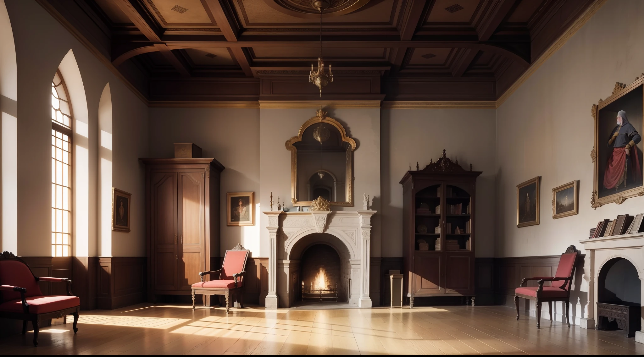 embassy, 15th century, medieval, age of exploration, Italian, Italy, interior view