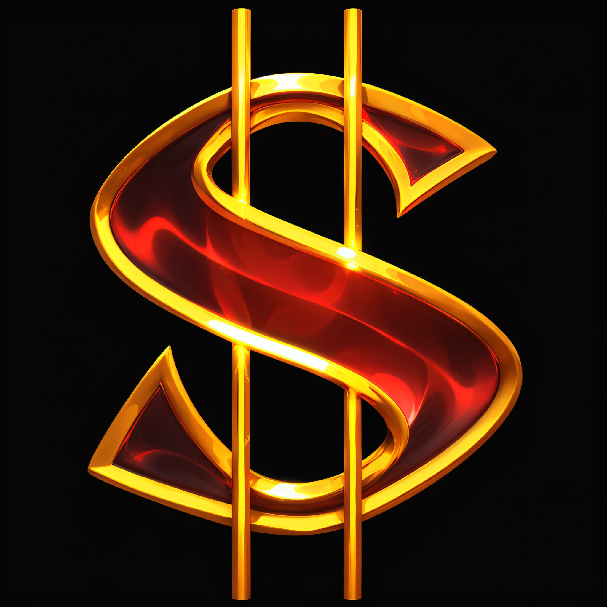 Dollar sign,golden colored,lisses,gameicon,highest masterpiece,high qulity