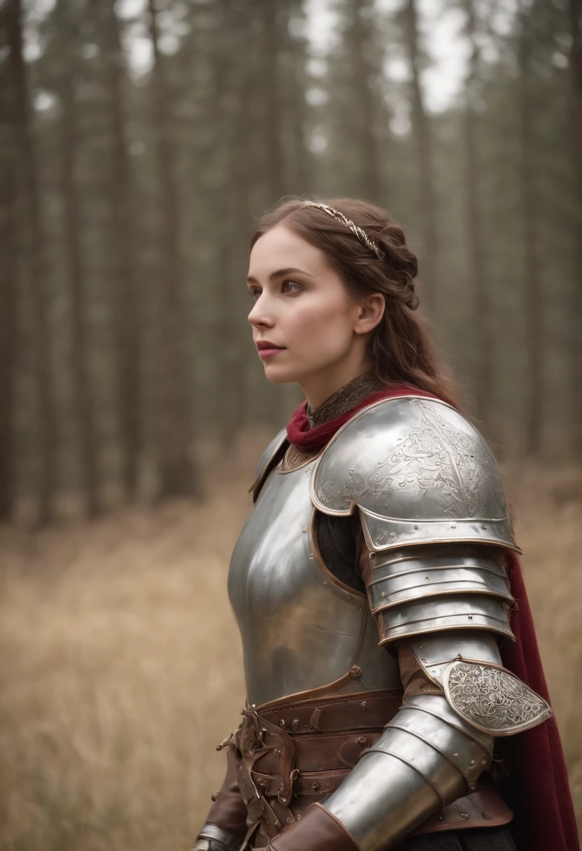 Royal Knights，Gorgeous heavy armor wraps the whole body，Point the Knight's Sword to the sky，sportrait，closeup cleavage，Solemn，flatchest，modest，humble，Cinematic, hdr, primitive, Intricate, High quality, Gorgeous shades, Intricate details, super-fine，oc rendered