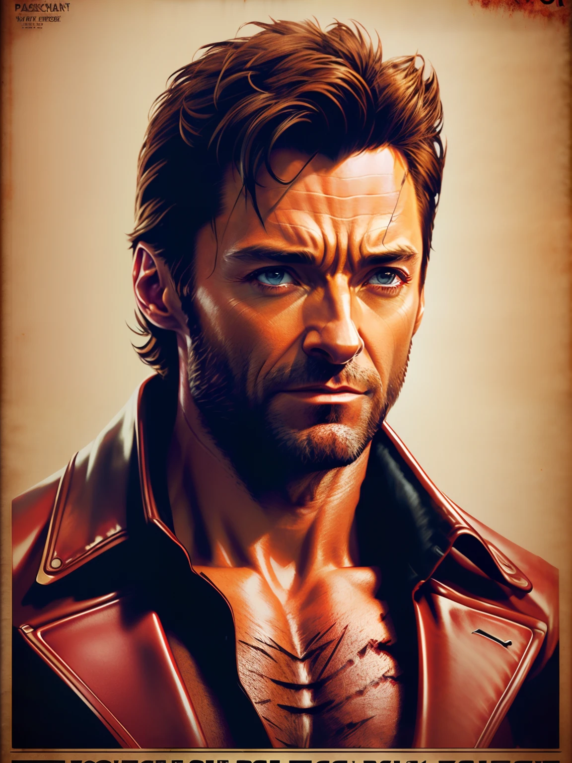 Hugh Jackman as wolverine, vhs effect, (poster:1.6), poster on wall, nostalgia, movie poster, portrait, close up
(skin texture), intricately detailed, fine details, hyperdetailed, raytracing, subsurface scattering, diffused soft lighting, shallow depth of field, by (Oliver Wetter)