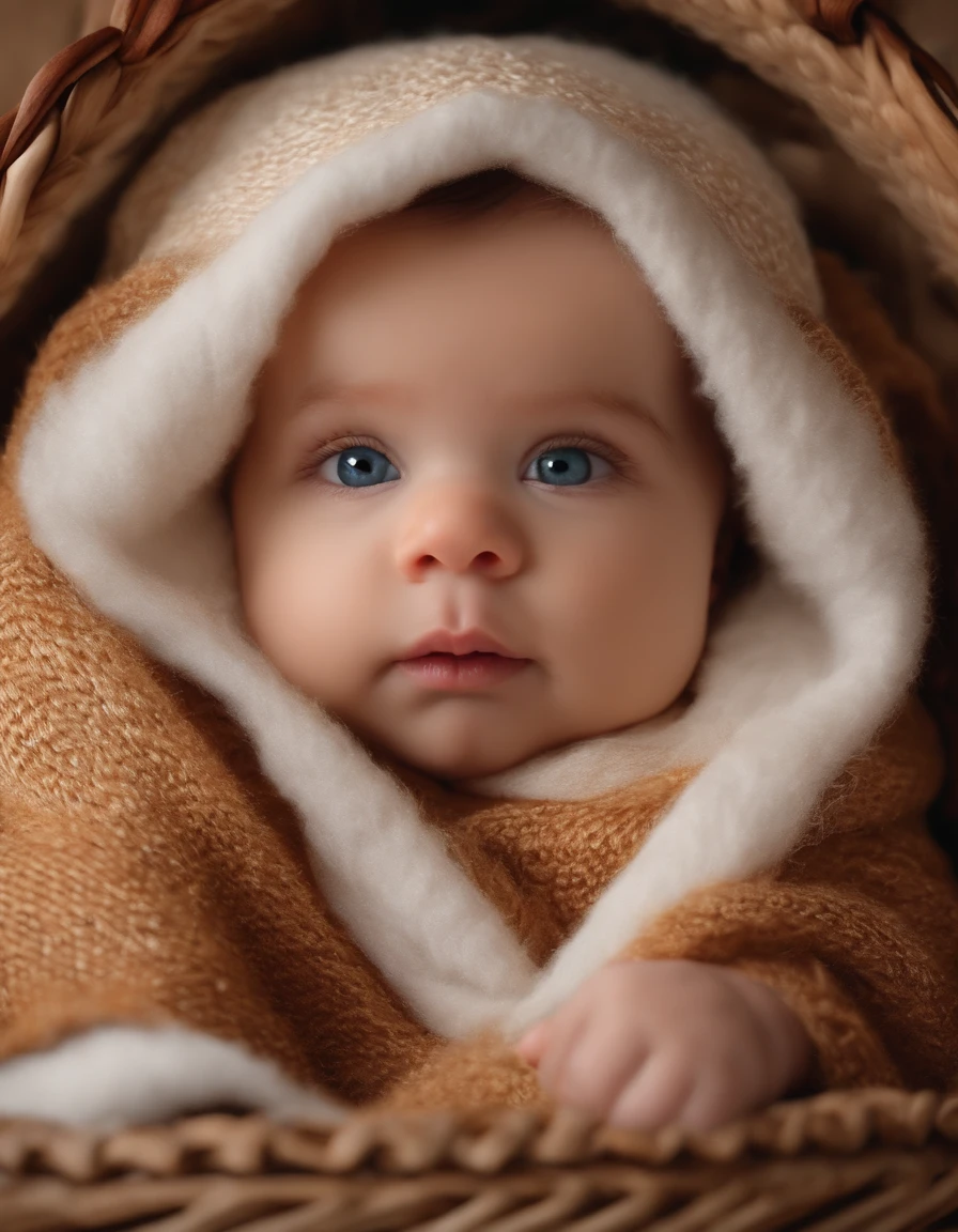 Create a cute baby, Disney, 3D, 8k