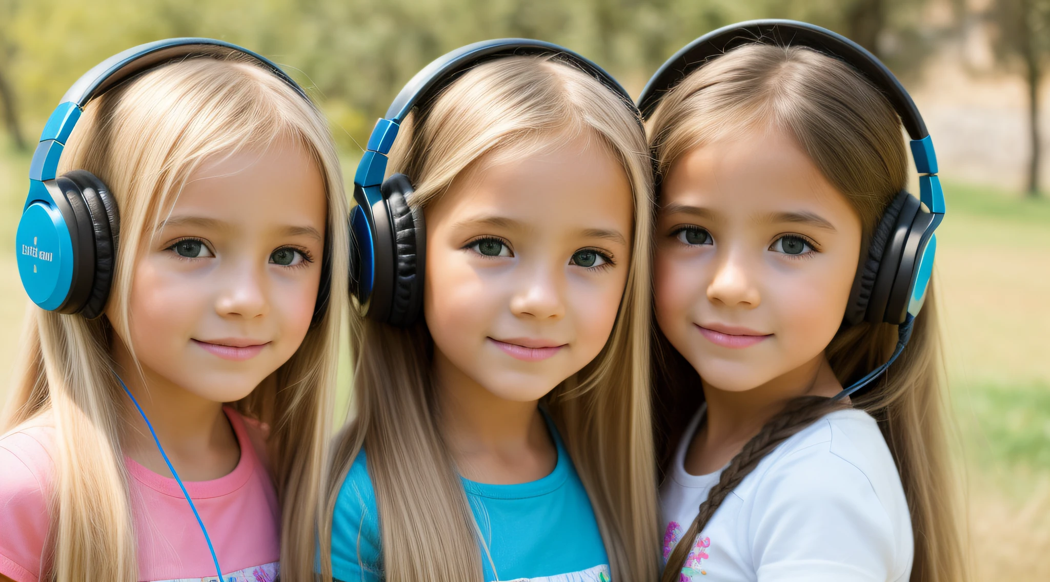 girls, BLONDE LONG HAIR , nuvens negras & Forros de Prata, HEADPHONE.