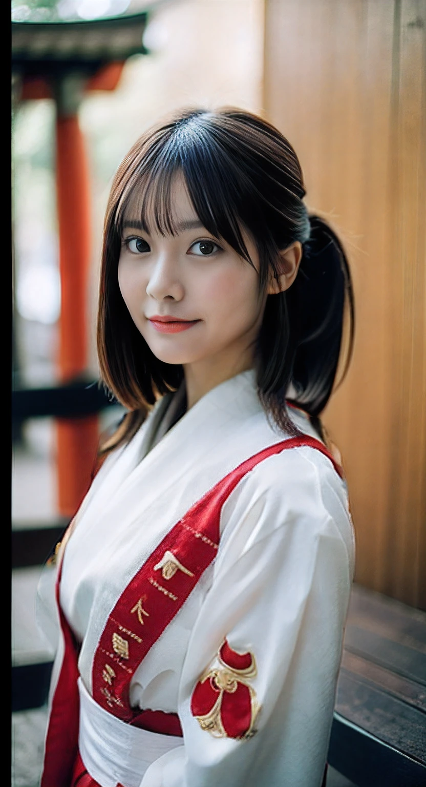 Priestess in Japan Clothes