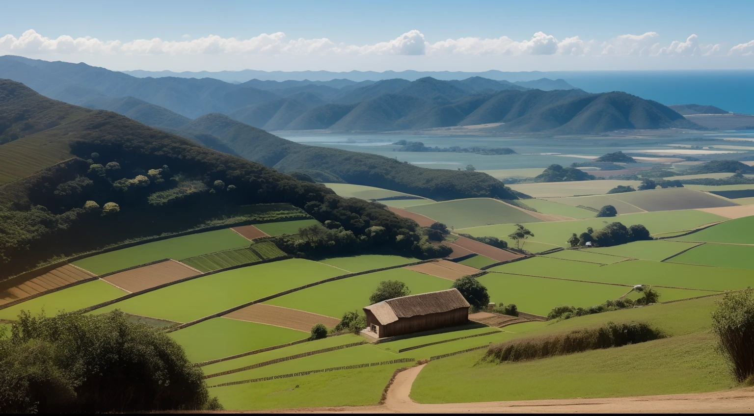 uma aldeia de monge