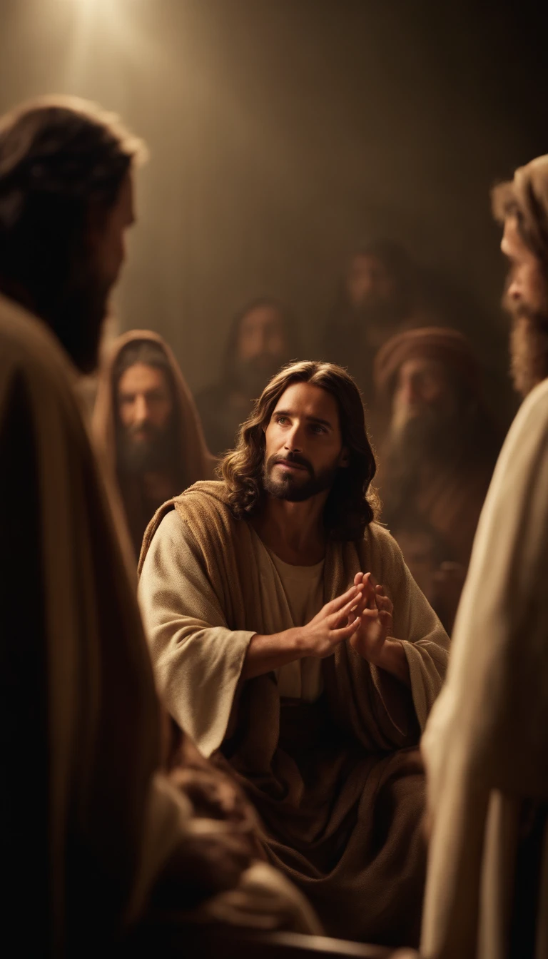 Jesus Christ speaks to His disciples