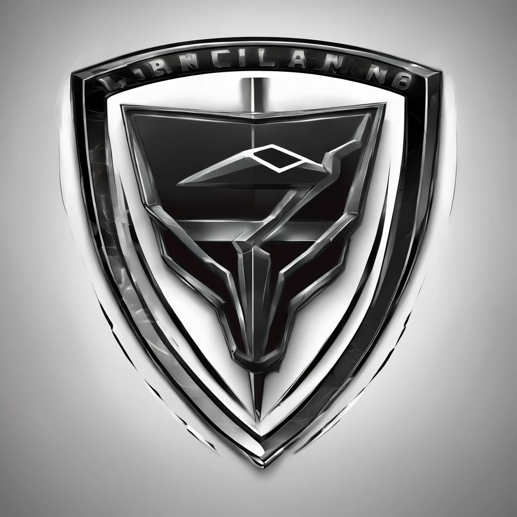 Lamborghini logo black