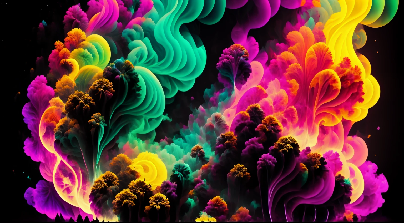 Un primer plano de un humo colorido se vierte sobre un fondo negro, humo de color fluido, humo colorido, Humo multicolor, humo coloreado, humo de colores brillantes, acid-colored smoke, Humo de color, humo de arco iris, Background of psychedelic smoke, Humo colorido en el fondo, humo espeso y colorido, Humo giratorio colores radiantes, nubes de humo de colores, humo arremolinado, Arte del humo fluido