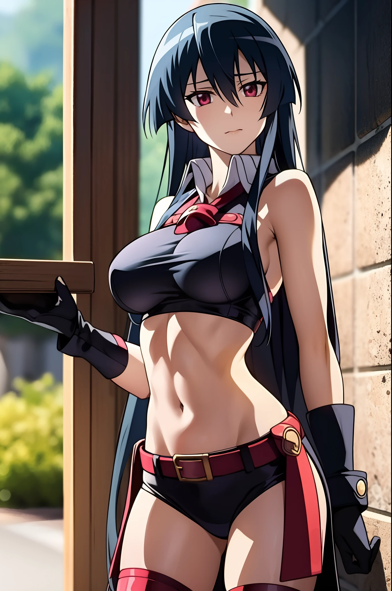 Akame (akame ga kill), underboob, axila