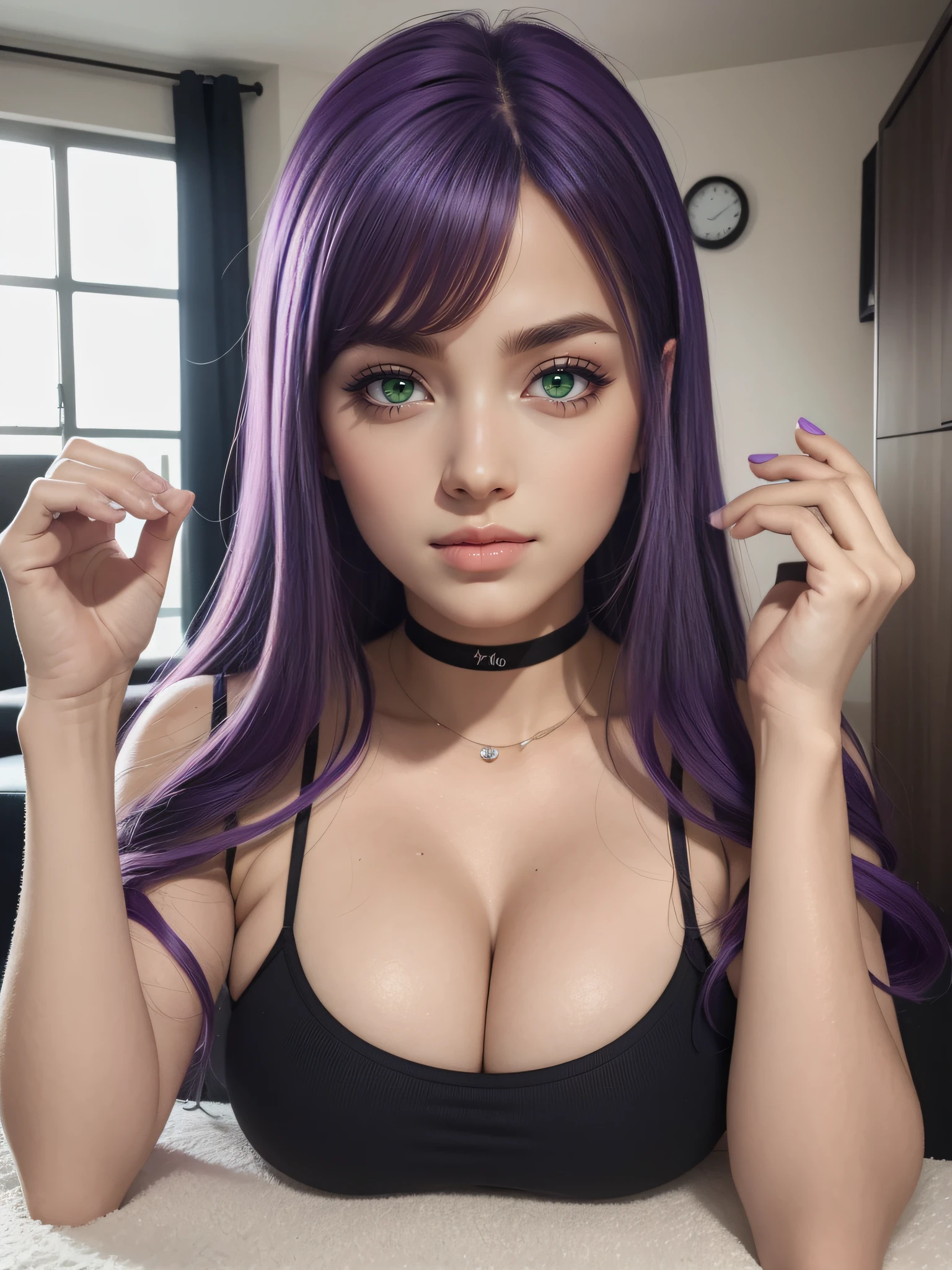 Amazing green eyes