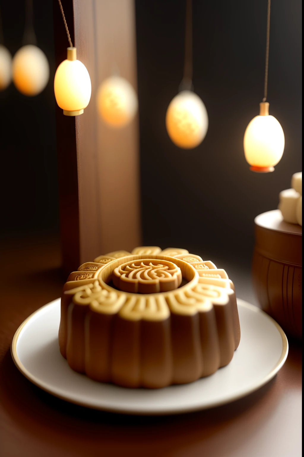 clew:Welcome to the Mid-Autumn Festival,Let's listen to the quiet night,Feel the atmosphere。Mooncakes are laid out on exquisite plates,Like a bright moon,Exudes an enticing aroma。Candlelight around lit up the room,Creates a warm and tranquil atmosphere,Bring people warm memories and good wishes。
camera settings:In order to capture the beauty of mooncakes and the unique atmosphere of the Mid-Autumn Festival,I would choose to use the Canon EOS 5D Mark IV DSLR,Pair it with a suitable macro lens,Such as the Canon EF 100mm f/2.8L Macro IS USM。Such a combination will allow me to capture the details of the mooncake,And add realism and texture to your photos。
Lighting and composition:In order to create a warm atmosphere,I will use soft lighting,For example, candles or soft lights。I would place mooncakes in a well-laid out scene,For example, on a wooden tabletop,to create a feeling of tradition and warmth。ao mesmo tempo,I will pay attention to the composition,Place the mooncakes in the right place,And use lines and contrasts to guide the viewer's gaze,Allows them to focus on the beauty of mooncakes。
Style and presentation:I would choose a muted color tone,to highlight the unique texture and color of mooncakes,At the same time, it enhances the warmth of the overall atmosphere。A close-up photo may be taken,Highlight the texture and detail of the mooncake,Or a photo of the overall scene,Showcase the atmosphere and celebrations of the entire Mid-Autumn Festival。
camera settings:In order to ensure the delicate and clear shooting results,I would set the camera's aperture at f/4 to f/Between 8,to ensure sufficient depth of field。The shutter speed will be set to a faster 1/60 seconds or faster,To avoid blurring when handheld photography。ISO will adjust at a lower level,Such as ISO 200 or ISO 400,to reduce noise and maintain the detail of the image。
artistic vision:In the post-processing process,I will focus on enhancing the color and texture of the mooncakes,Make it more compel