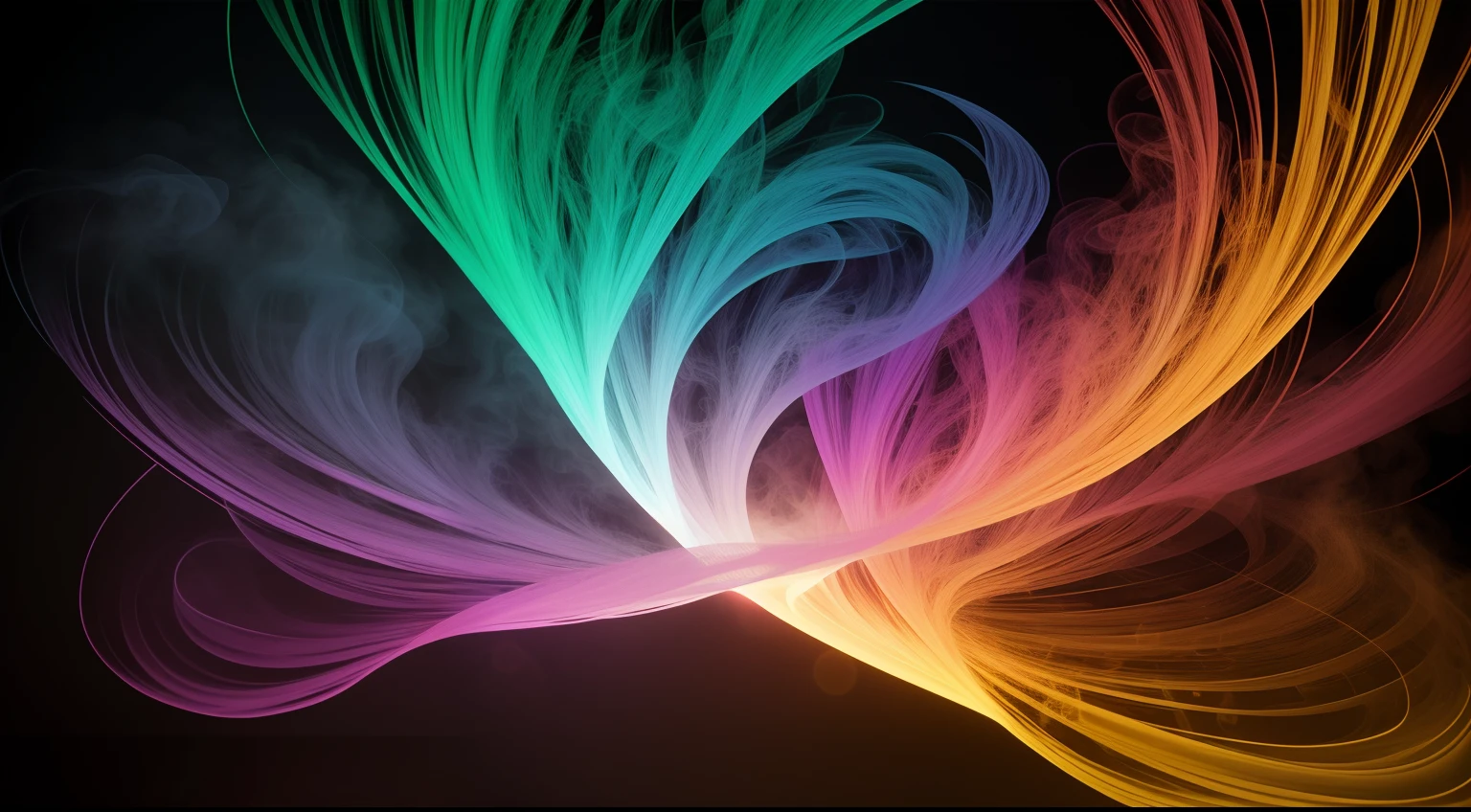 Obra de Arte abstracto. Un primer plano de un humo colorido se vierte sobre un fondo, humo de color fluido, humo colorido, Humo multicolor, humo coloreado, humo de colores brillantes, acid-colored smoke, Humo de color, humo de arco iris, Background of psychedelic smoke, Humo colorido en el fondo, humo espeso y colorido, Humo giratorio colores radiantes, nubes de humo de colores, humo arremolinado, Arte del humo fluido