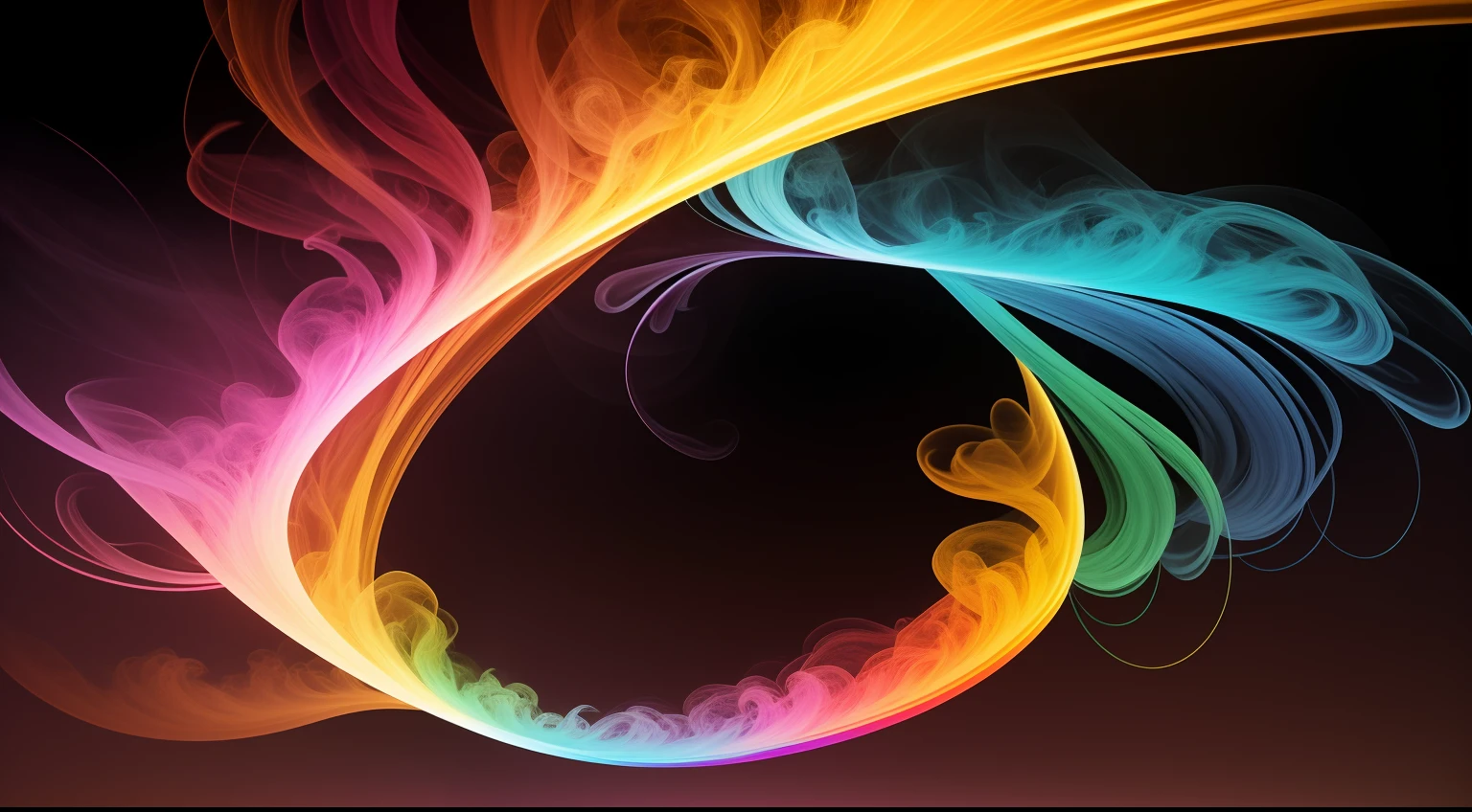 Obra de Arte abstracto. Un primer plano de un humo colorido se vierte sobre un fondo, humo de color fluido, humo colorido, Humo multicolor, humo coloreado, humo de colores brillantes, acid-colored smoke, Humo de color, humo de arco iris, Background of psychedelic smoke, Humo colorido en el fondo, humo espeso y colorido, Humo giratorio colores radiantes, nubes de humo de colores, humo arremolinado, Arte del humo fluido