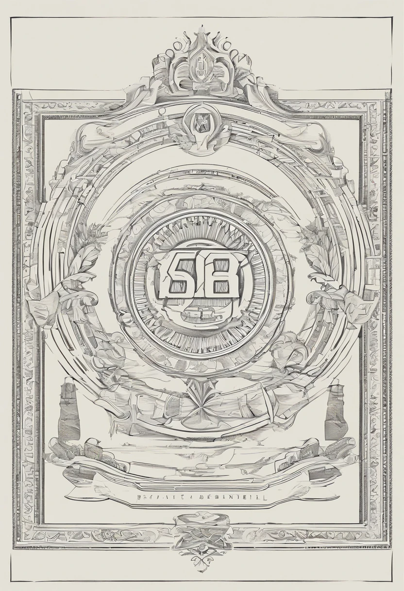 The class emblem formed by the number 636