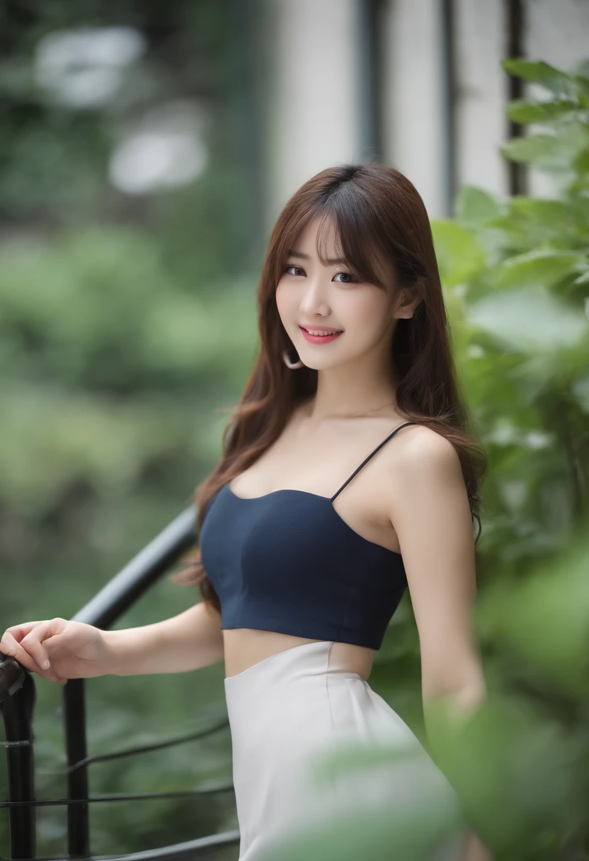 Japan beautiful girls drooing eyes 22year old soio Beautiful straight hair Perfect figure a smile Lusting tight suits