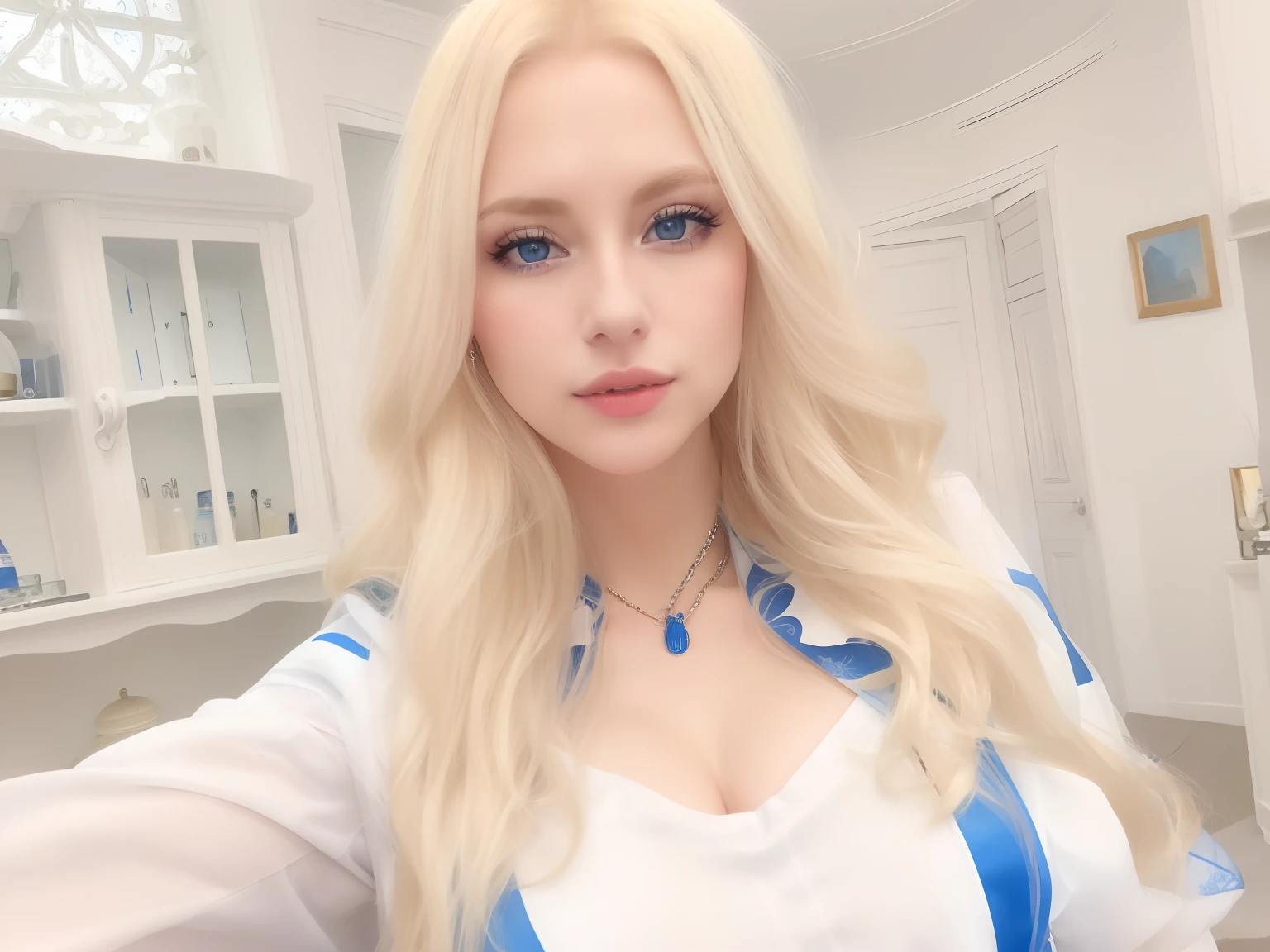 Blond frau mit blauen augen und langen haaren macht ein selfie, inspired by Károly Lotz, Blond schwedin frau, Long blonde hair and big eyes, angelawhite, Blond, Blonde Goddess, Blonde hair and big eyes, a beautiful blonde, lange Blond Haare und blaue Augen, Instagram-Modell, Blond Haare und blaue Augen, johannen voss