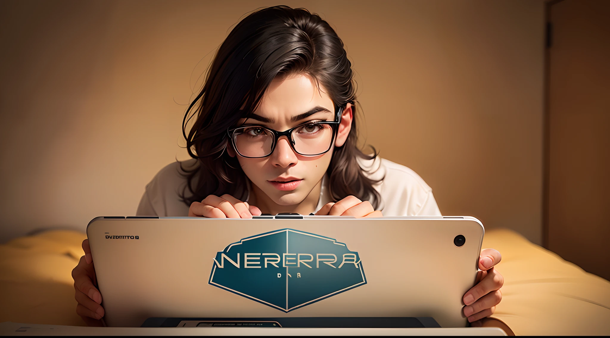 Criar um logo com nome cortes nerd
