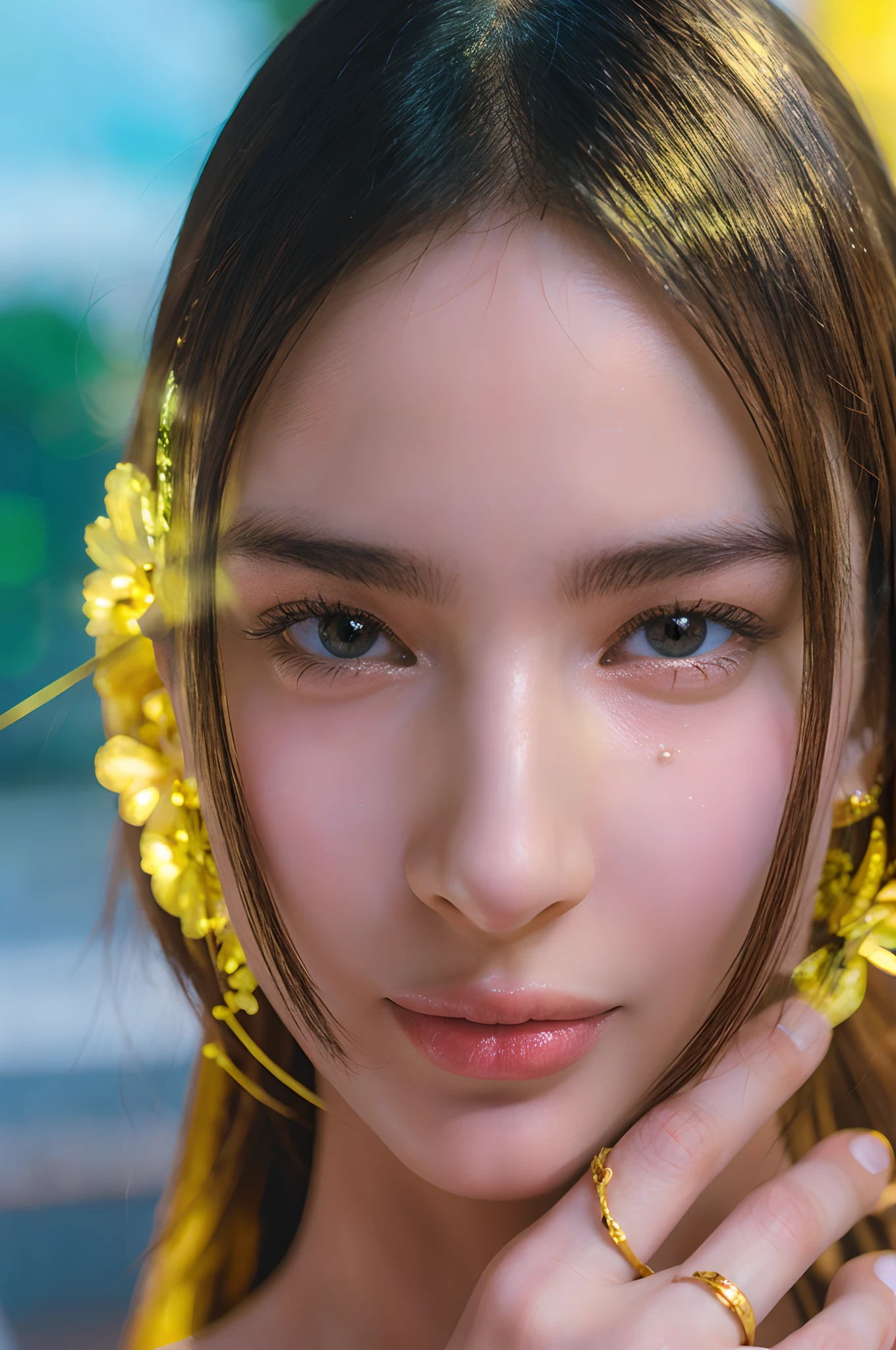 masterpiece,best quality,finely detailed,perfect anatomy,8k,absurdres,highres,film grain, ray tracing,realistic,realistic human skin texture,extremely lustrous body,perfect and delicate face, perfect detail eyes, golden-ratio face, perfect proportioned face, girl hands, perfect fingers, five fingers, dynamic angle, dynamic pose, golden ratio of body, pretty hands,laughing:1.4,aged_down, street fashion