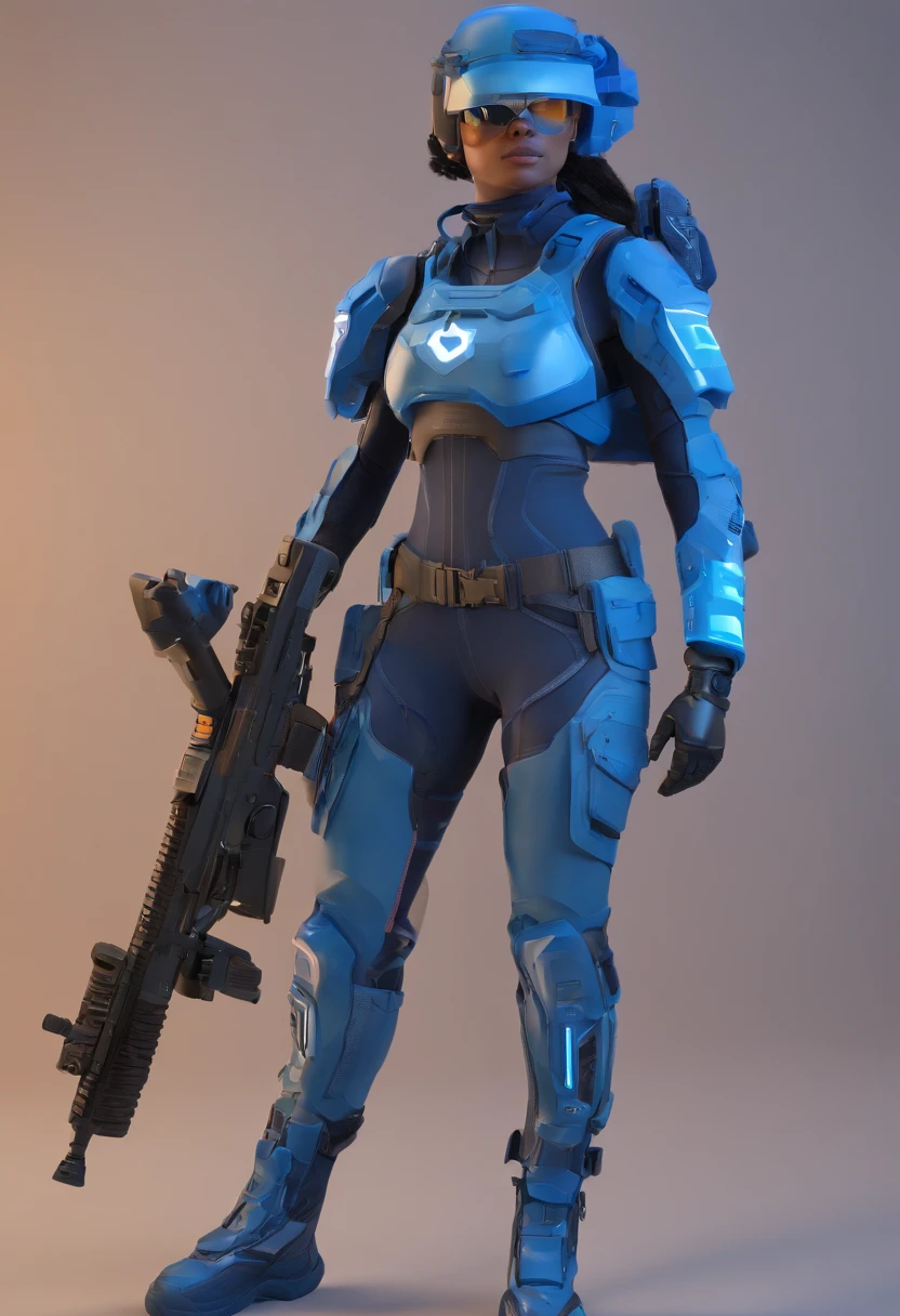 tactical bodysuit, azul, feminino, heroine
