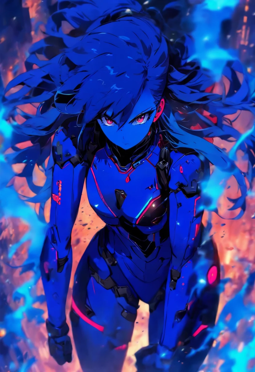 tactical bodysuit, azul, feminino, heroine, blindado