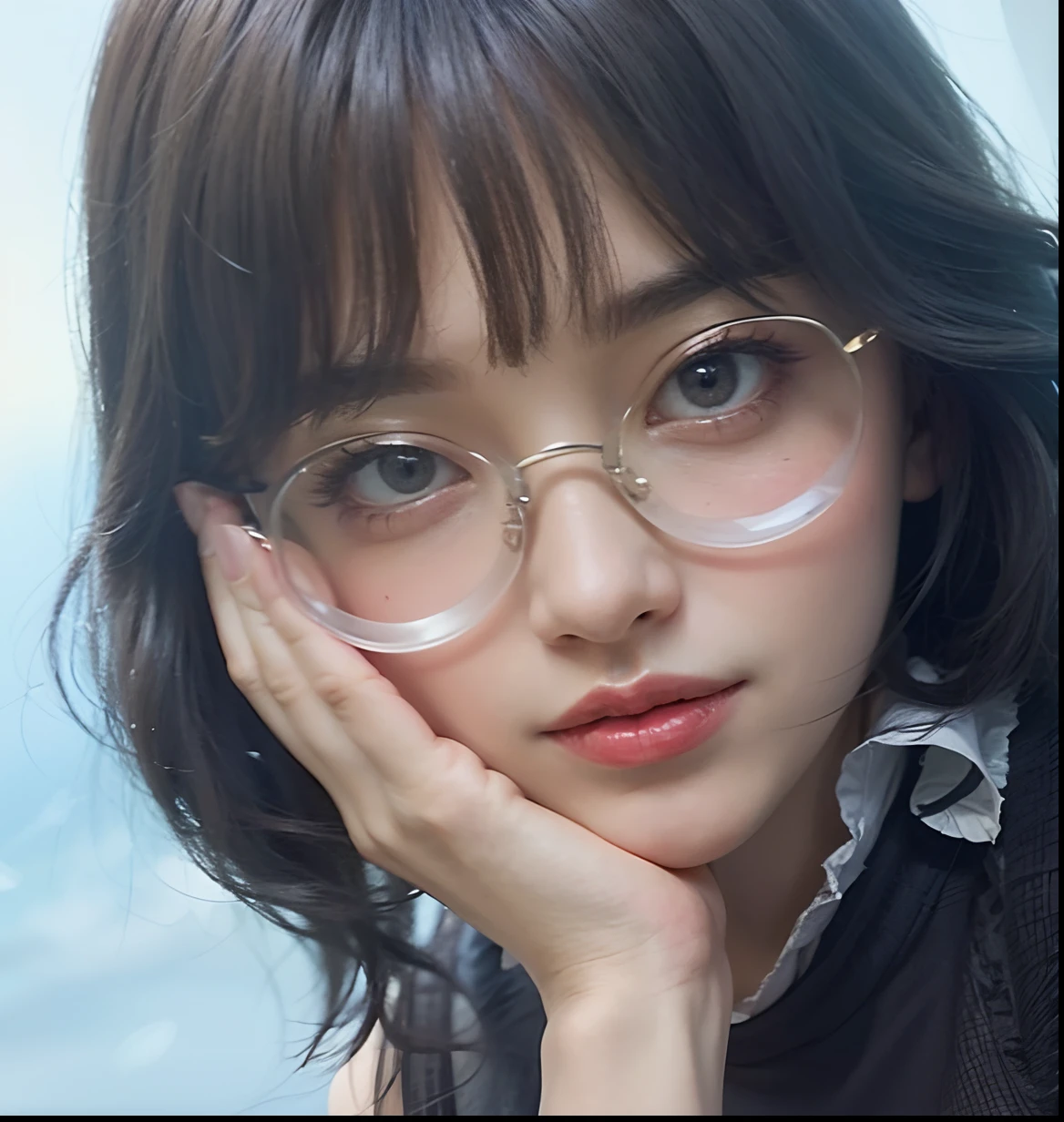 masutepiece, (Best Quality:1.4), Realistic, extremely detailed CG unified 8k wallpaper, ighly detailed, High-definition raw color photos, professional photograpy, Realistic portrait, Cinematic Light, Beautiful detailed, 1girl in, (Naked:1.5), Beautiful big breasts, breasts details, Exposed breasts, (cleavage of the breast:1.2), (Fine face:1.2), Close up of a girl in Beautiful clothes with wide open front, Bare shoulders, (transparent Beautiful clothing with a wide open chest:1.4), open chest wide, Undress、No bra, , (cameltoe details), Outdoors, high intricate detailed, float, cum on, Sense of truth, beautiful landscape forest, castle, sexy lighting,