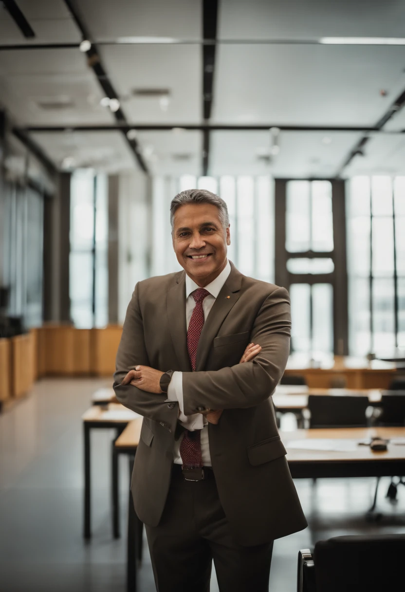 Retrato de um pai
An impactful image for Administrator's Day could feature diverse portraits of administrators against a professional backdrop, surrounded by performance graphs and management symbols, conveying the significance of their leadership and skills in the business world.