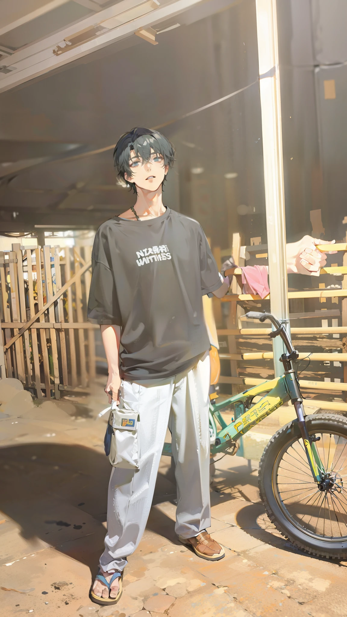 Change your face to a male anime character
