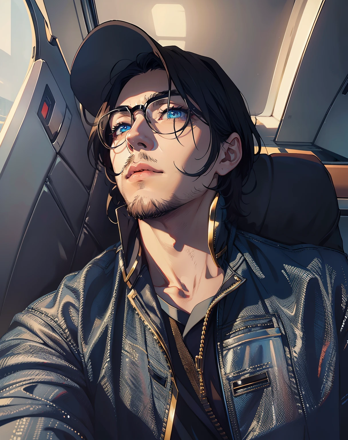 top-quality masterpiece, Male, elegantelegant, realistic eye color