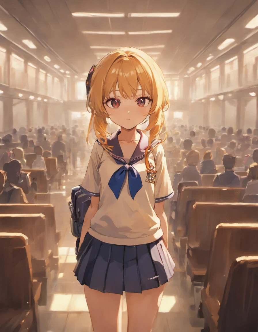 Digital painting of a anime girl in school uniform holding a gun, by hajime sorayama, clear focus, art by asaf hanuka, time lapse, cross hatch, full hd, scenes, photorealistic, dramatic anime girl, smoke, pixiv, trending in artstation, Ilya Kuvshinov