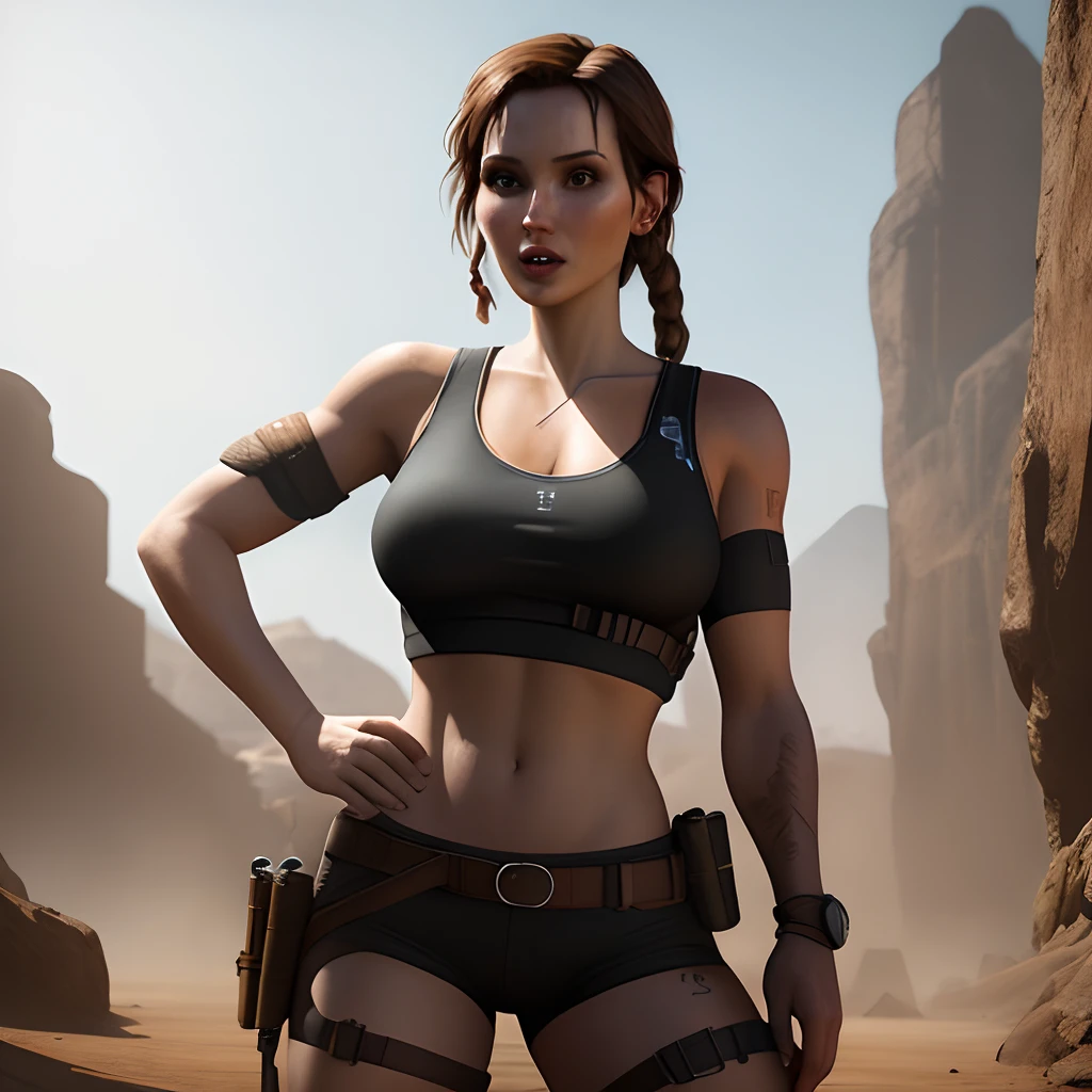 Lara Croft ultra realista