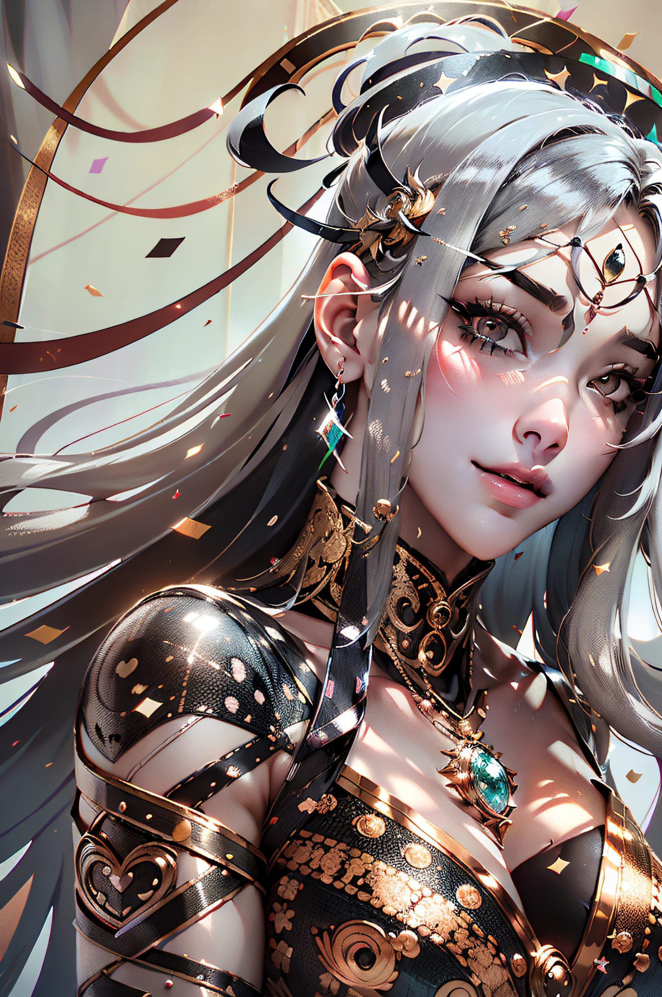 Arte Oficial, master part, foco nítido, (linda mulher linda:1.3), (Beautiful woman:1.3), Delicado e bonito cabelo, olhos e rosto, Realistic, Very detailed, Beautiful woman, Beautiful Royal Palace, (side-lighting:1.2), sentado em um trono, fino, ((sorrindo com os olhos, olhos abertos)), crowned on the head, (Sikyung:1.7), loira platina detalhada, olhos vermelhos brilhantes, Unexposed, lindo vestido da rainha ocidental, Bass composition, majestoso, enrugado