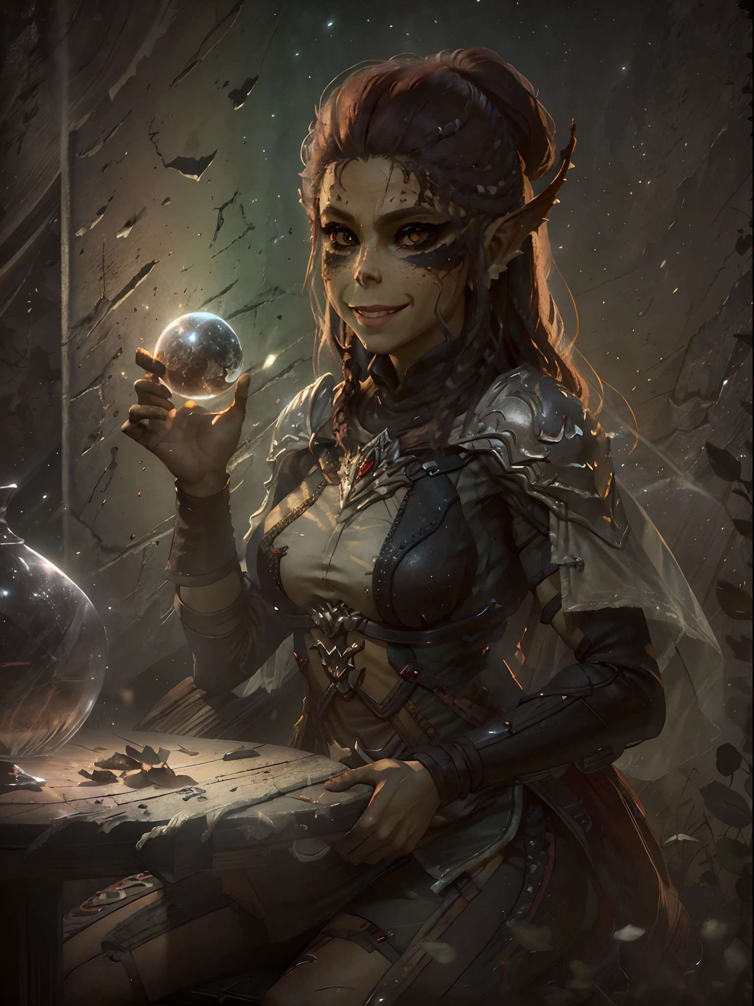 Flat coating，Dungeons and Dragons，Mage close-up，Glowing special effects，8k，masterpiece，Quality
Wait for it to start 
