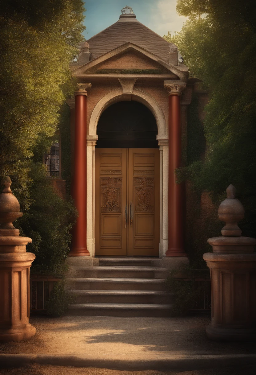 A messenger arrived in haste at the gates of a school