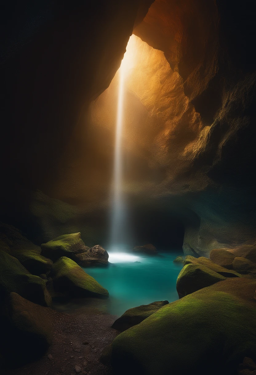 a hidden cavern deep within the earth, ninja bandits had taken refuge