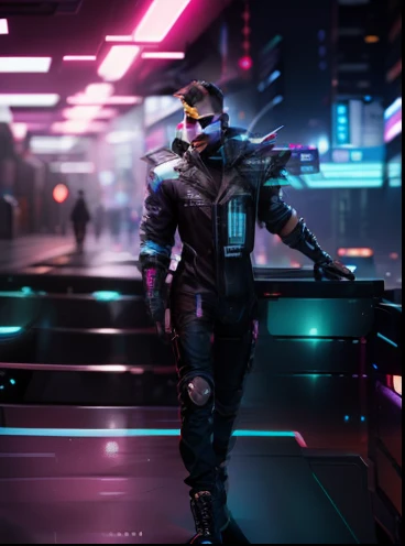 Change background cyberpunk handsome boy, realistic face, 8k, ultra realistic