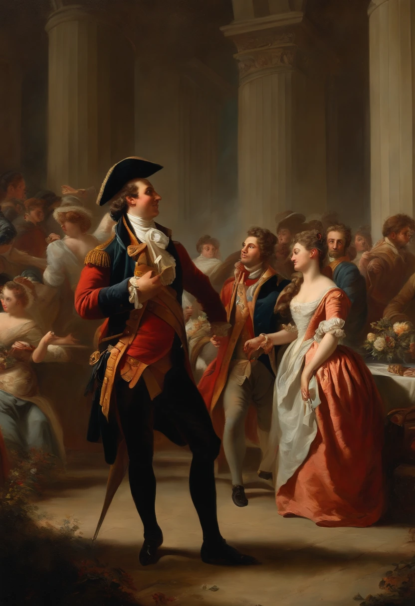 Romantic French Revolution Painting