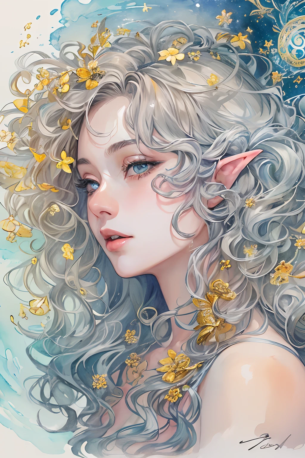 high details, best quality, 16k, RAW, [best detailed], masterpiece, best quality, (extremely detailed), full body (best details, Masterpiece, best quality), , ultra wide shot, photorealistic, fantasy art, RPG art, D&D art, a picture of a mermaid swimming with koi fish under the sea, exqisite beautiful mermaid, ultra feminine (best details, Masterpiece, best quality), wearing seashell clothing, ultra detailed face (best details, Masterpiece, best quality), large fish tail white scales (best details, Masterpiece, best quality), white hair, pixie cut, orange eyes orange00d, white scales, undersea life, a [[flock of koi fish]] swimming (best details, Masterpiece, best quality), white and orange scales orange00d undersea background depths-fc, dim sun light from above High Detail, Ultra High Quality, High Resolution, 16K Resolution, Ultra HD Pictures, 3D rendering Ultra Realistic, Clear Details, Realistic Detail, Ultra High Definition
